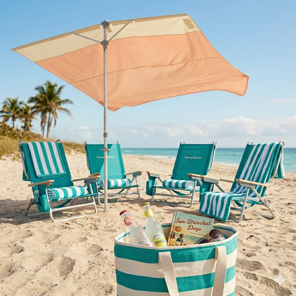 4-Person Beach Essentials Package Rentals | Weekly
