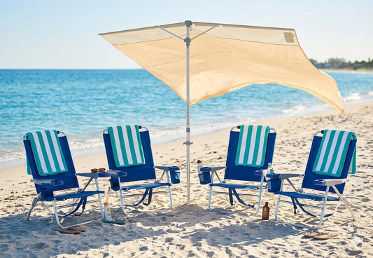 4-Person Beach Essentials Package Rentals | Weekly